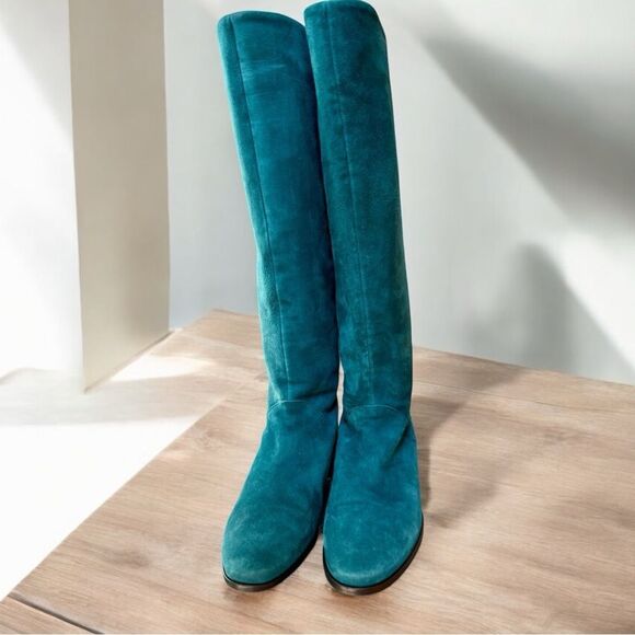 Duo boots zip back sexy hand crafted. Euro designed. Size 8 worn only on a set. - Picture 1 of 6
